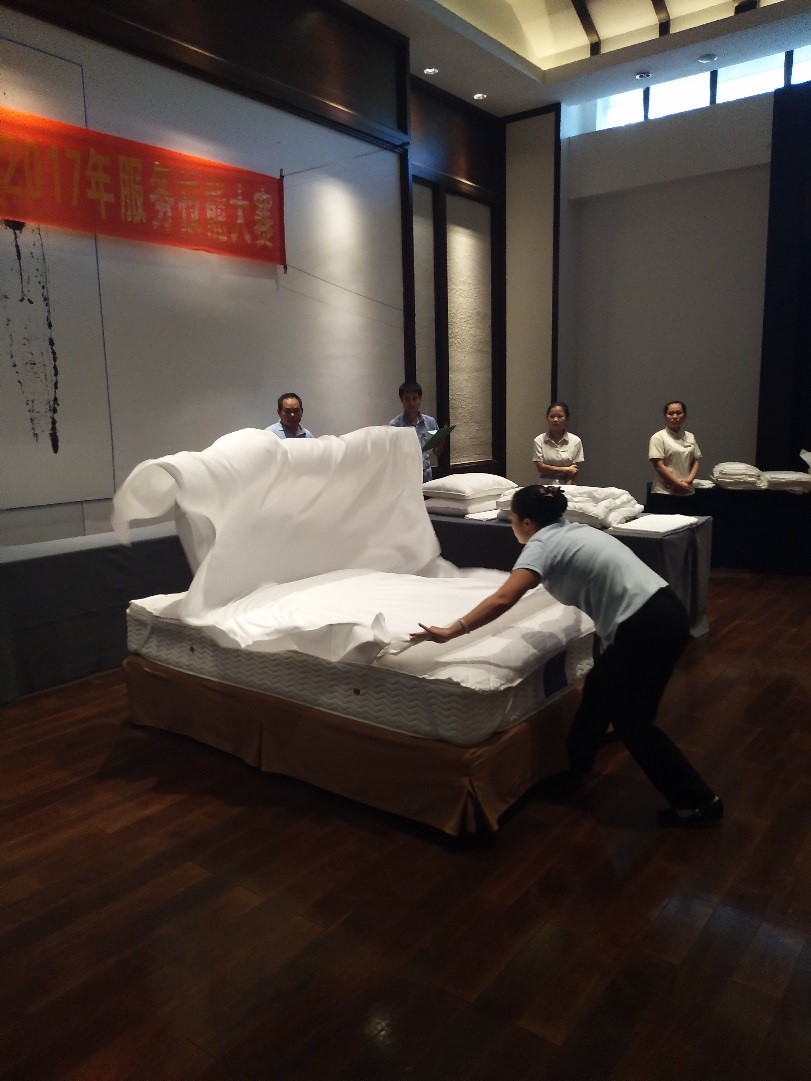 比拼技能才艺  展现员工风采